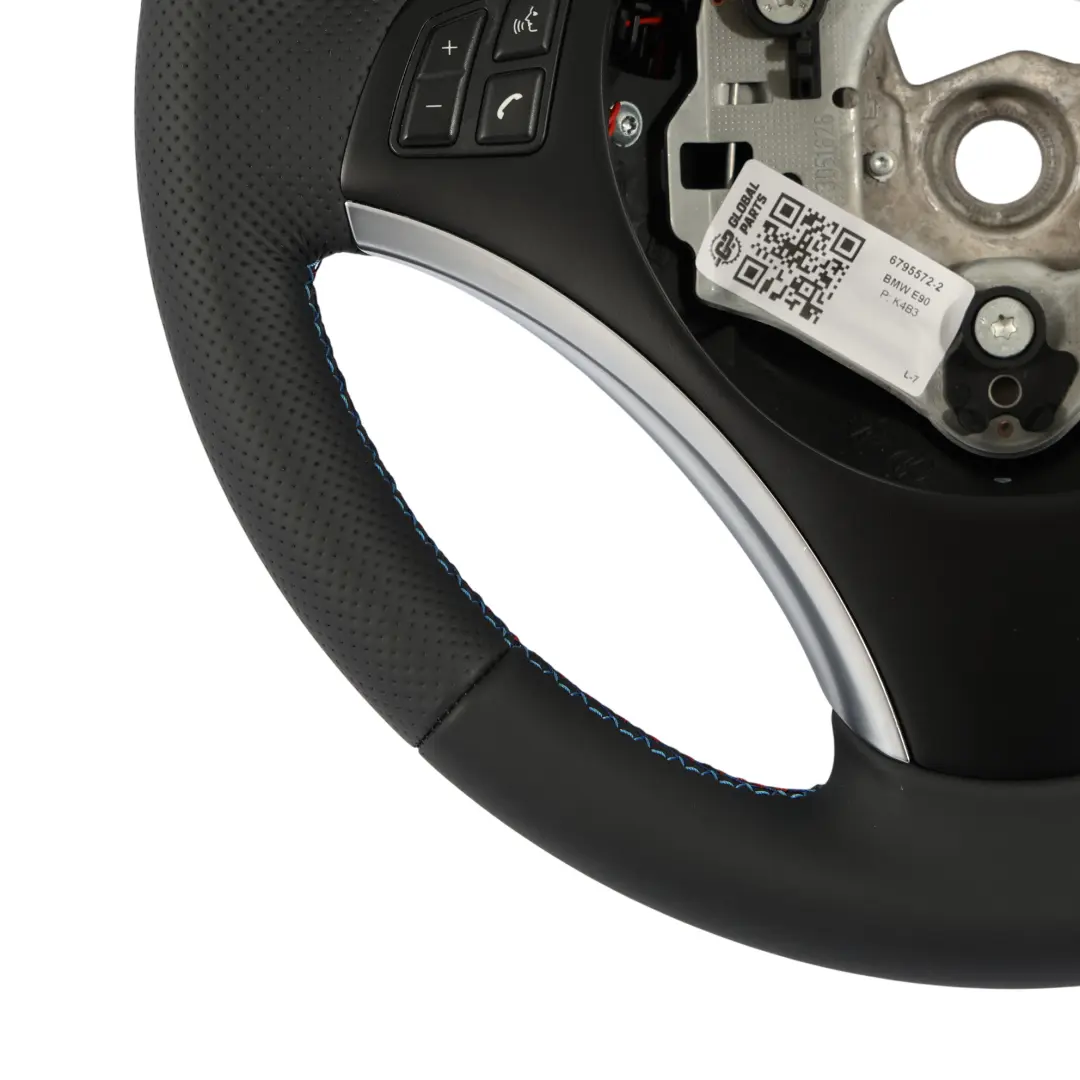 Kierownica Sport NOWA Czarna Skóra Łopatki do BMW E87 E90 E91 LCI o numerze 6795572 BMW E87 E90 E91 LCI Kierownica Sport NOWA Czarna Skóra Łopatki - SKU 6795572-2 - Numer Części 6795572