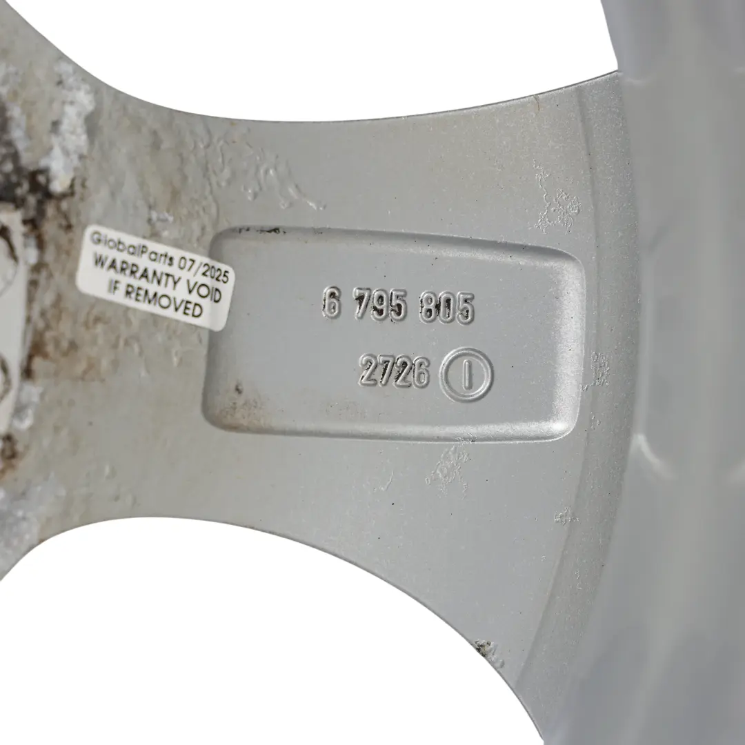 BMW E90 E91 F30 F31 Left Alloy Wheel Rim 16" Streamline 306 7J ET:31 - SKU 6795805-3 - Part number 6795805