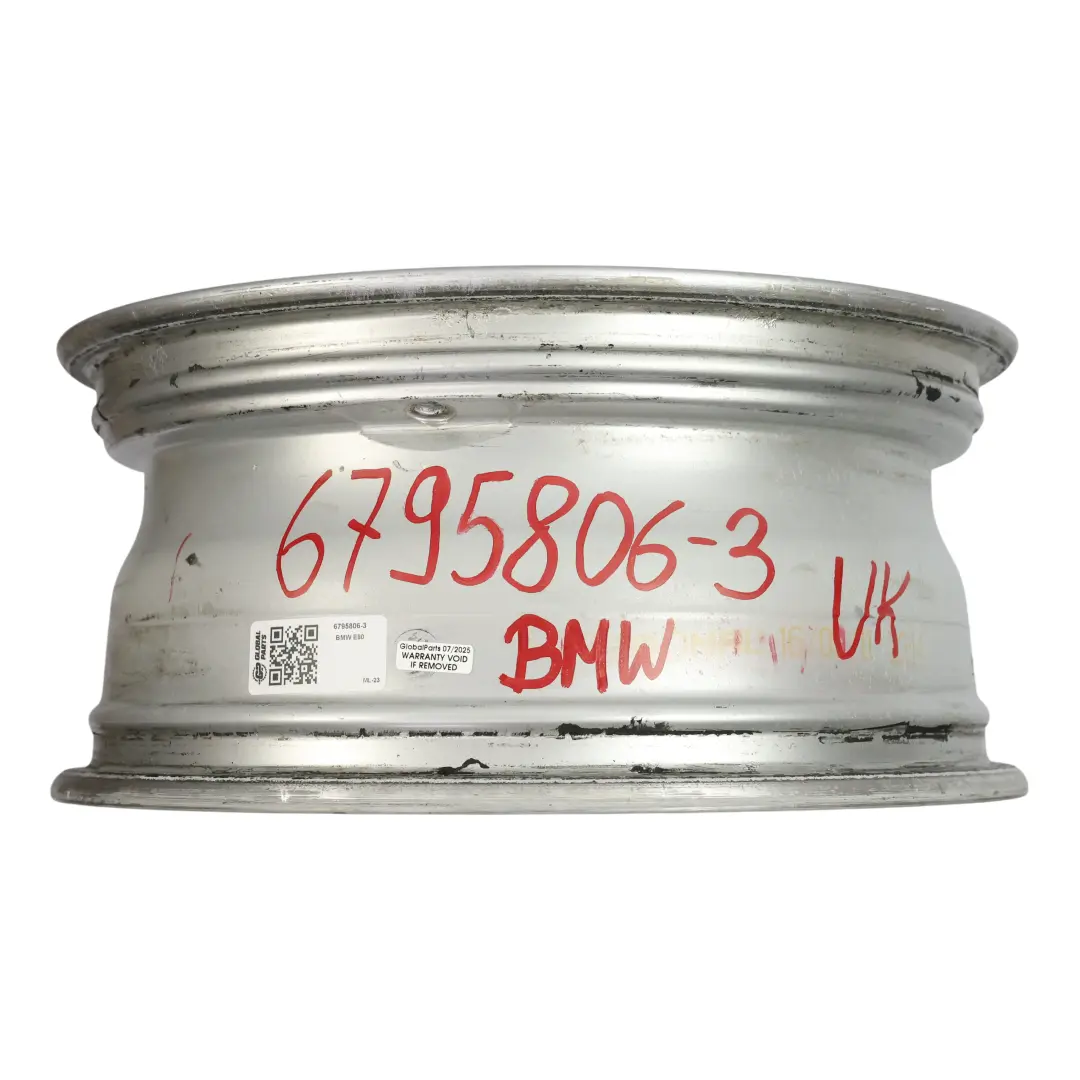 BMW E90 F30 Right Alloy Wheel Rim 16" Streamline 306 ET:31 7J - SKU 6795806-3 - Part number 6795806