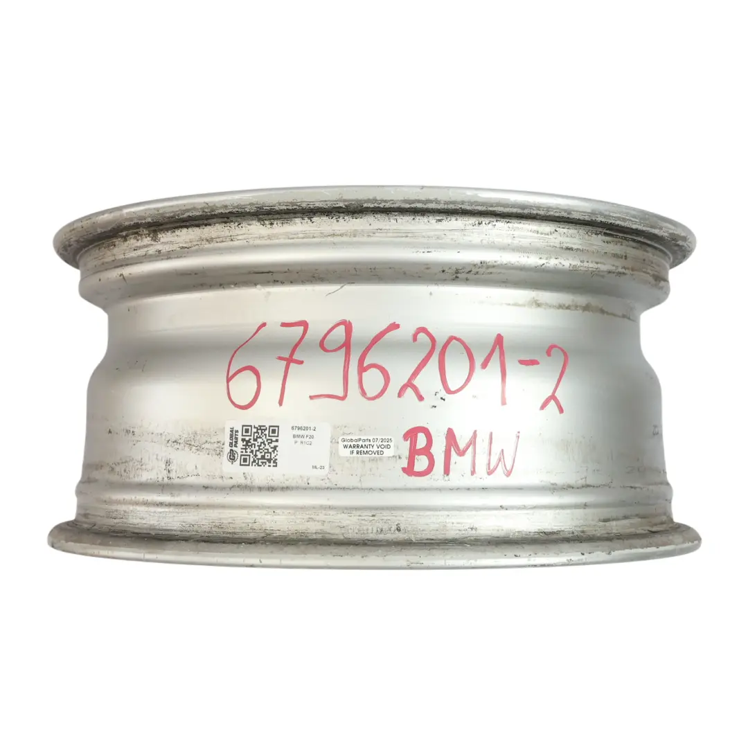 Silber Alu Felge Alufelge 16" Sternspeiche 377 7J ET:40 für BMW F20 F21 F22 mit Teilenummer 6796201 BMW F20 F21 F22 Silber Alu Felge Alufelge 16" Sternspeiche 377 7J ET:40 - SKU 6796201-2 - Teilenummer 6796201
