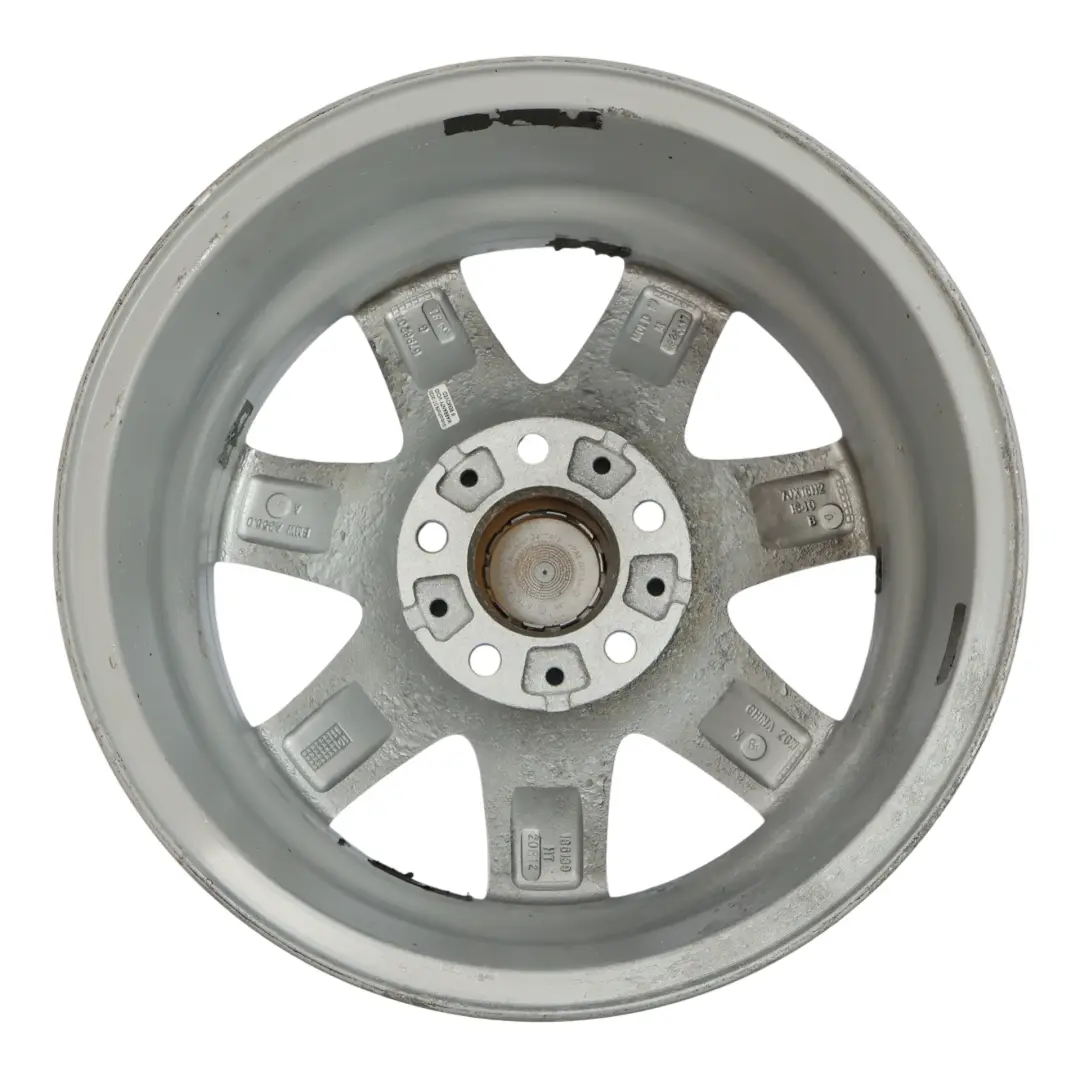 Silber Alu Felge Alufelge 16" Sternspeiche 377 7J ET:40 für BMW F20 F21 F22 mit Teilenummer 6796201 BMW F20 F21 F22 Silber Alu Felge Alufelge 16" Sternspeiche 377 7J ET:40 - SKU 6796201-2 - Teilenummer 6796201