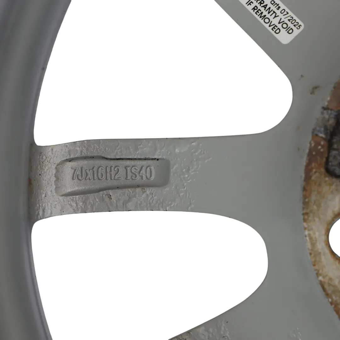 BMW F20 F21 F22 F23 Wheel Rim Alloy 16" 7J ET:40 V-Spoke 378 - SKU 6796202-2 - Part number 6796202