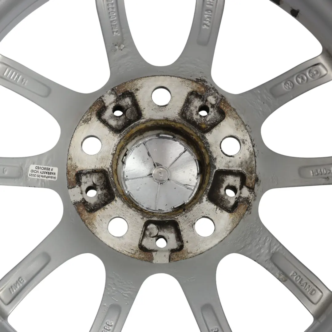 BMW F20 F21 F22 F23 Wheel Rim Alloy Silver 16" 7J ET:40 V-Spoke 378 - SKU 6796202-5 - Part number 6796202