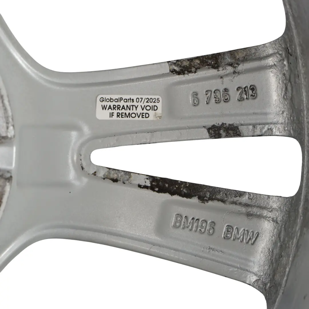 Alloy Rim Double Spoke 385 8J 18" ET:52 to BMW F20 F21 F22 Rear Wheel with Part number 6796213 BMW F20 F21 F22 Rear Wheel Alloy Rim Double Spoke 385 8J 18" ET:52 - SKU 6796213-3 - Part number 6796213