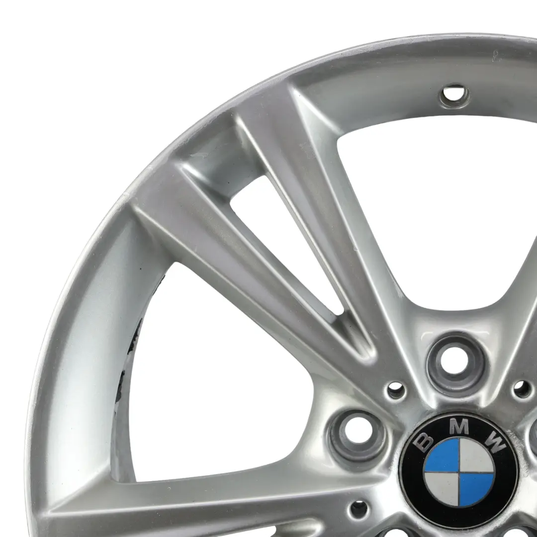 Alloy Rim Double Spoke 385 8J 18" ET:52 to BMW F20 F21 F22 Rear Wheel with Part number 6796213 BMW F20 F21 F22 Rear Wheel Alloy Rim Double Spoke 385 8J 18" ET:52 - SKU 6796213-3 - Part number 6796213