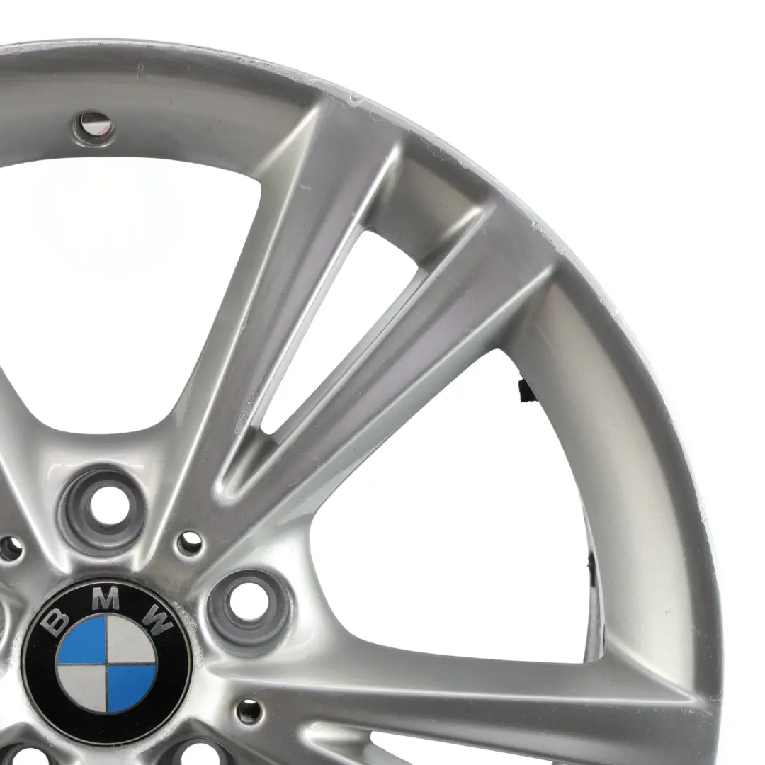 Alloy Rim Double Spoke 385 8J 18" ET:52 to BMW F20 F21 F22 Rear Wheel with Part number 6796213 BMW F20 F21 F22 Rear Wheel Alloy Rim Double Spoke 385 8J 18" ET:52 - SKU 6796213-3 - Part number 6796213
