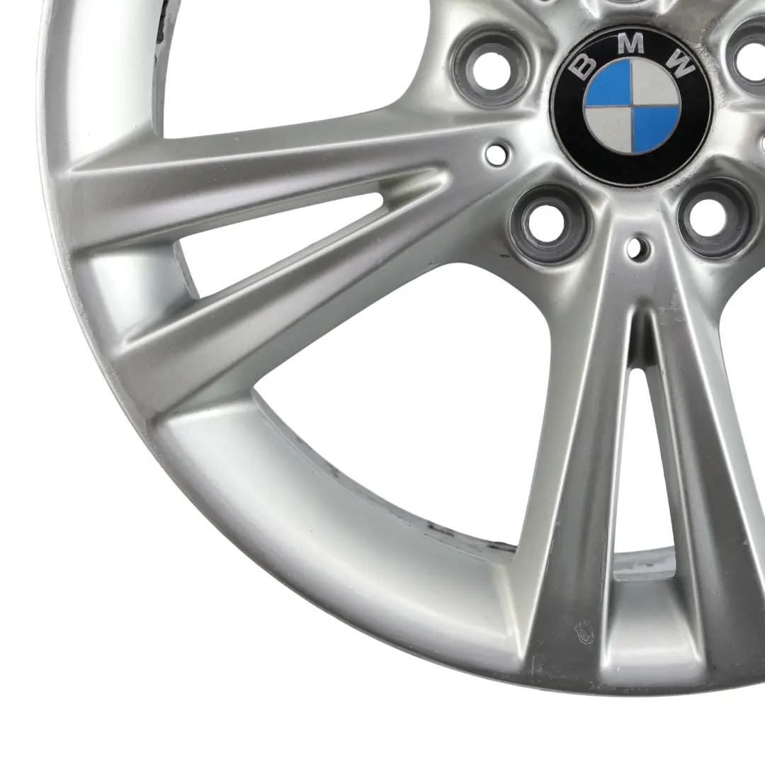 Alloy Rim Double Spoke 385 8J 18" ET:52 to BMW F20 F21 F22 Rear Wheel with Part number 6796213 BMW F20 F21 F22 Rear Wheel Alloy Rim Double Spoke 385 8J 18" ET:52 - SKU 6796213-3 - Part number 6796213