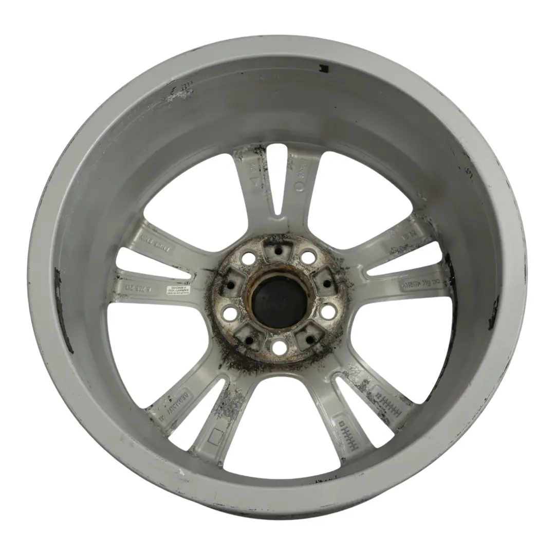 Alloy Rim 18" ET:52 8J Styling 385 to BMW F20 F21 F22 Rear Silver Wheel with Part number 6796213 BMW F20 F21 F22 Rear Silver Wheel Alloy Rim 18" ET:52 8J Styling 385 - SKU 6796213-4 - Part number 6796213