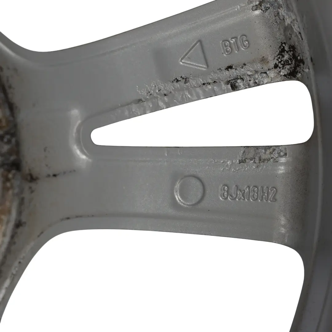 Alloy Rim 18" ET:52 8J Styling 385 to BMW F20 F21 F22 Rear Silver Wheel with Part number 6796213 BMW F20 F21 F22 Rear Silver Wheel Alloy Rim 18" ET:52 8J Styling 385 - SKU 6796213-4 - Part number 6796213