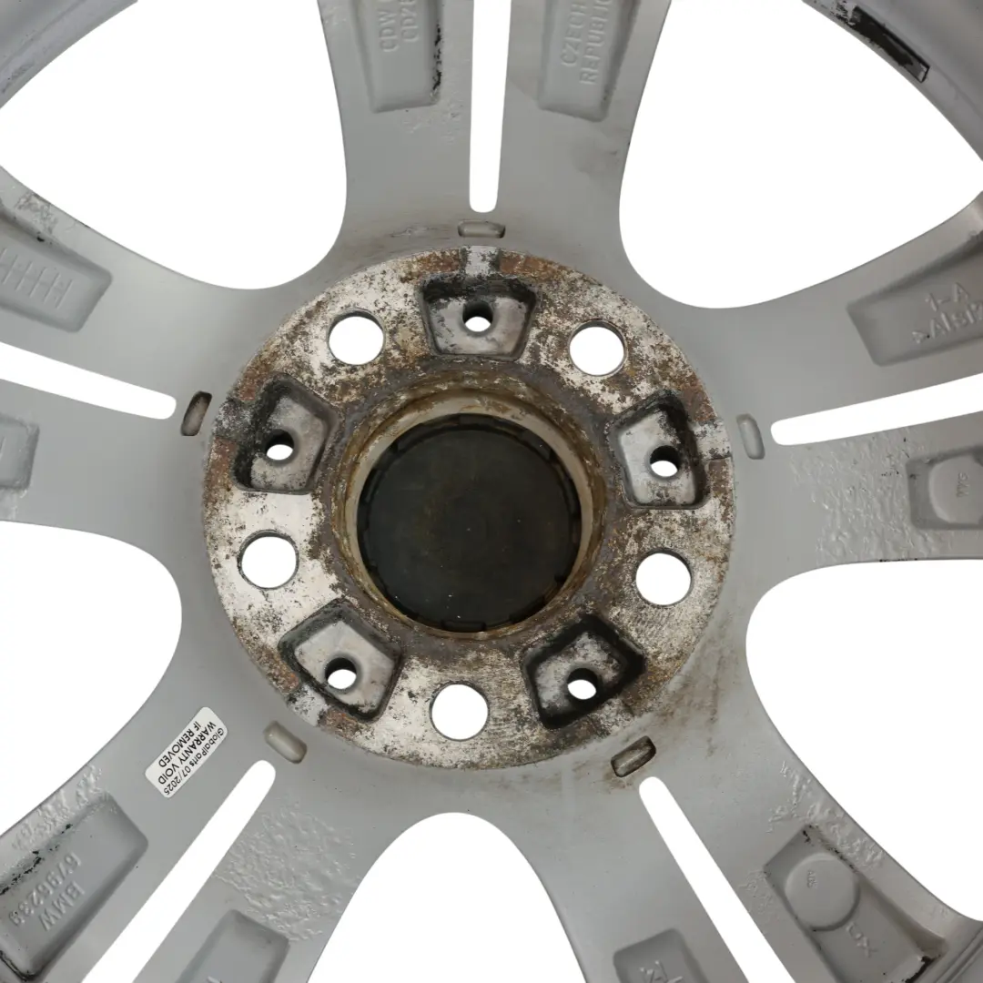 Alloy Wheel Rim 17" Double Spoke 392 ET:37 7,5J to BMW F30 F31 F32 Silver with Part number 6796239 BMW F30 F31 F32 Silver Alloy Wheel Rim 17" Double Spoke 392 ET:37 7,5J - SKU 6796239-7 - Part number 6796239