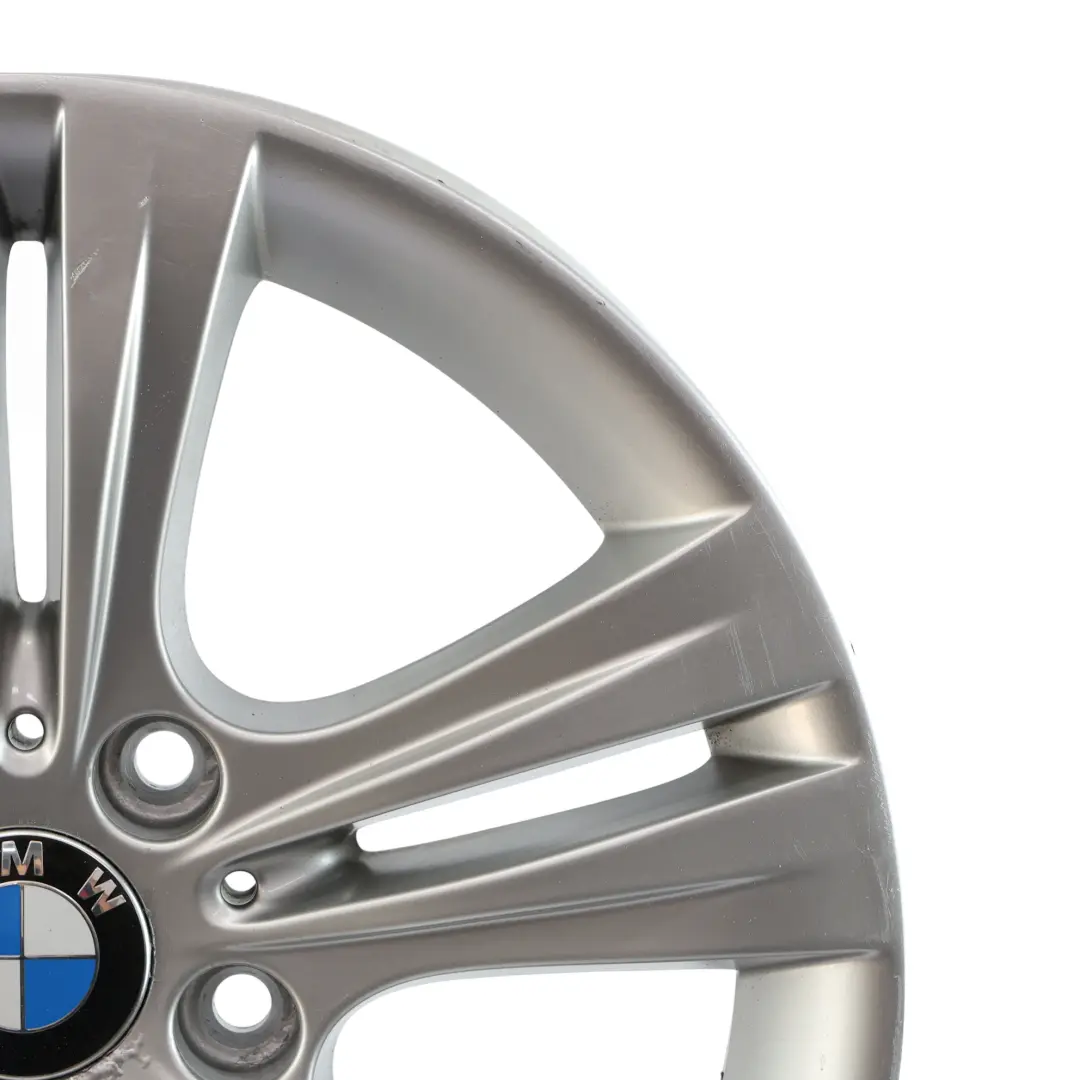 BMW F30 F31 F32 Silver Alloy Wheel Rim 17" Double Spoke 392 ET:37 7,5J - SKU 6796239-7 - Part number 6796239
