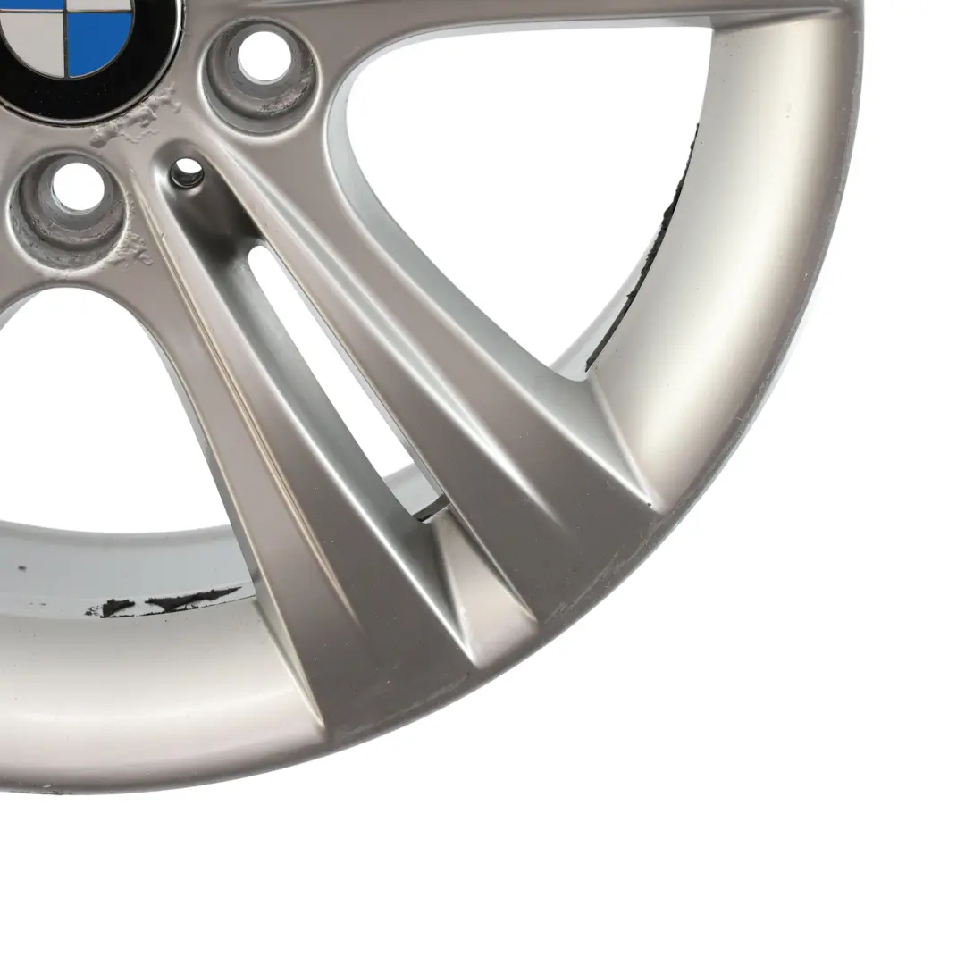 BMW F30 F31 F32 Silver Alloy Wheel Rim 17" Double Spoke 392 ET:37 7,5J - SKU 6796239-7 - Part number 6796239
