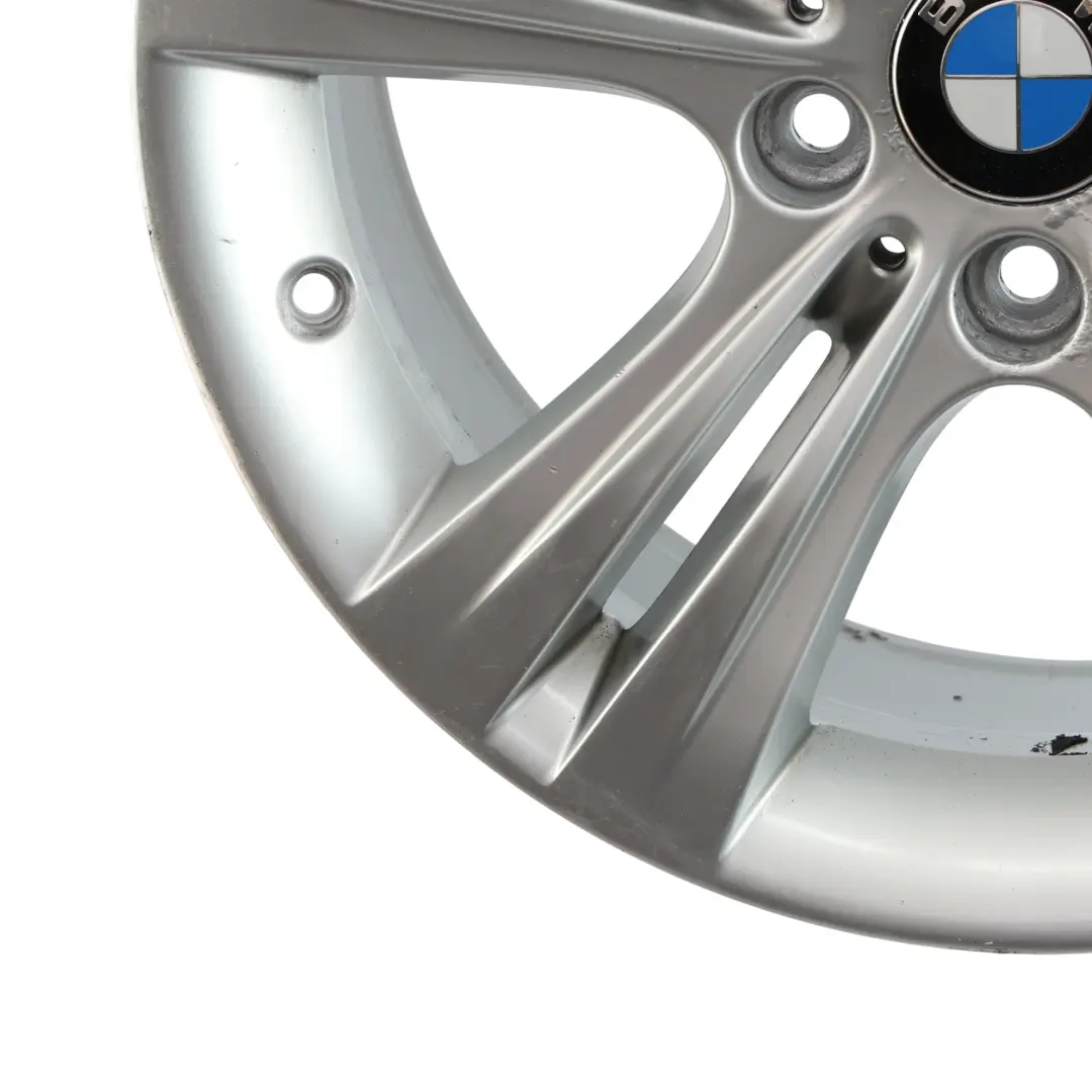 BMW F30 F31 F32 Silver Alloy Wheel Rim 17" Double Spoke 392 ET:37 7,5J - SKU 6796239-7 - Part number 6796239