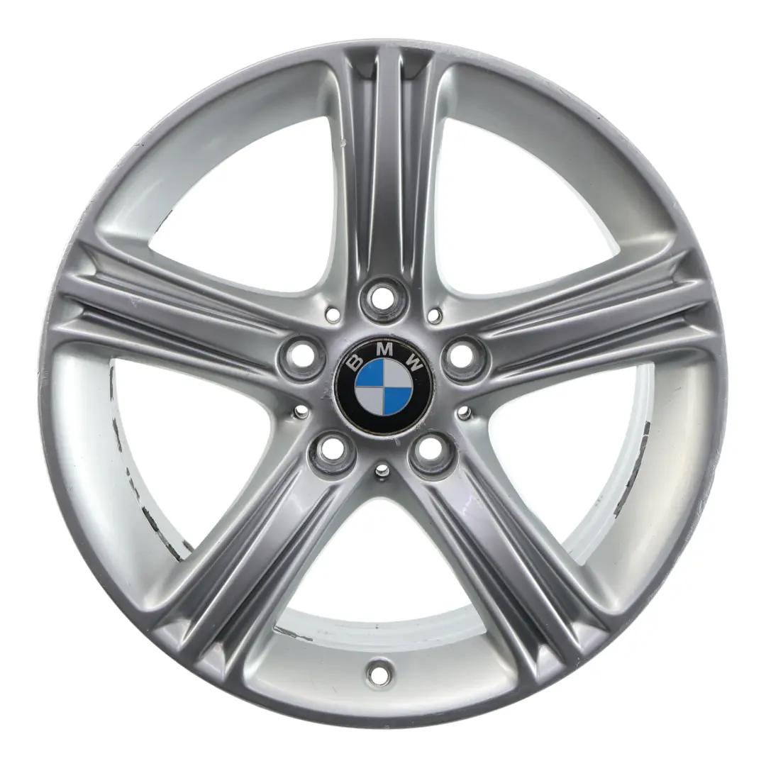 Llanta Aleacion Plateada 17" Star Spoke 393 ET:37 7,5J para BMW F30 F31 con número de pieza 6796242 BMW F30 F31 Llanta Aleacion Plateada 17" Star Spoke 393 ET:37 7,5J - SKU 6796242-4 - Número de pieza 6796242