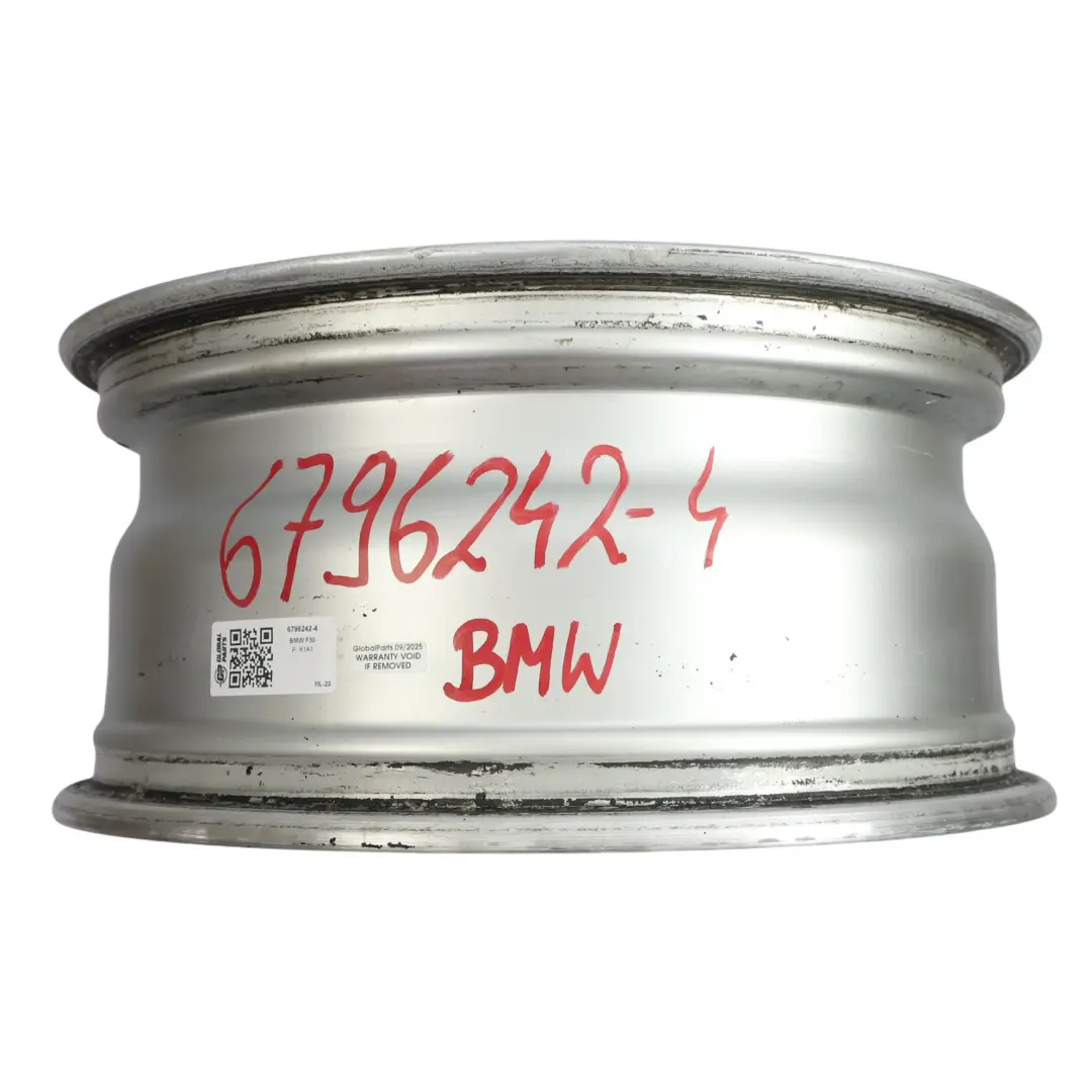 Llanta Aleacion Plateada 17" Star Spoke 393 ET:37 7,5J para BMW F30 F31 con número de pieza 6796242 BMW F30 F31 Llanta Aleacion Plateada 17" Star Spoke 393 ET:37 7,5J - SKU 6796242-4 - Número de pieza 6796242