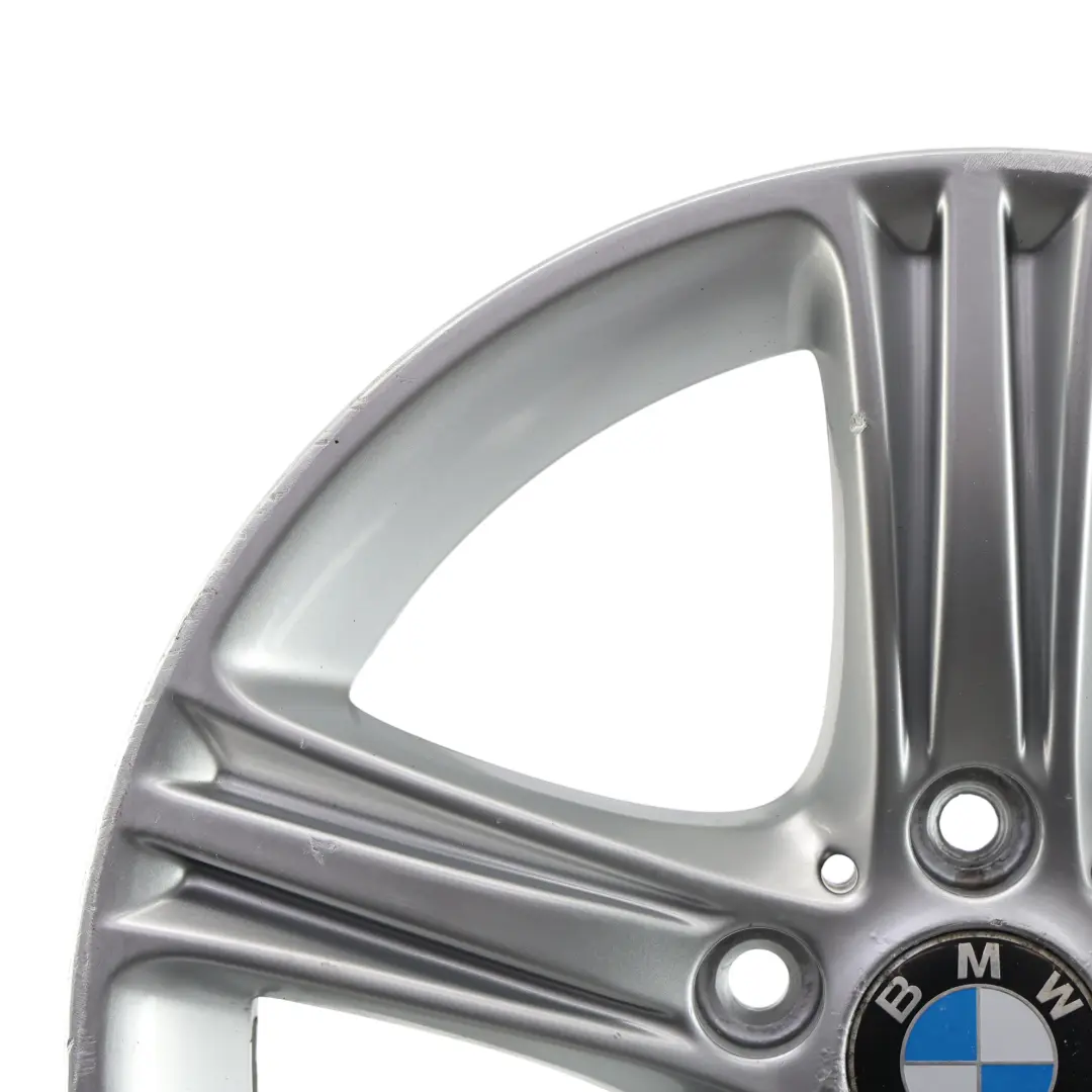 BMW F30 F31 F32 Silver Alloy Wheel Rim 17" Star Spoke 393 ET:37 7,5J - SKU 6796242-4 - Part number 6796242