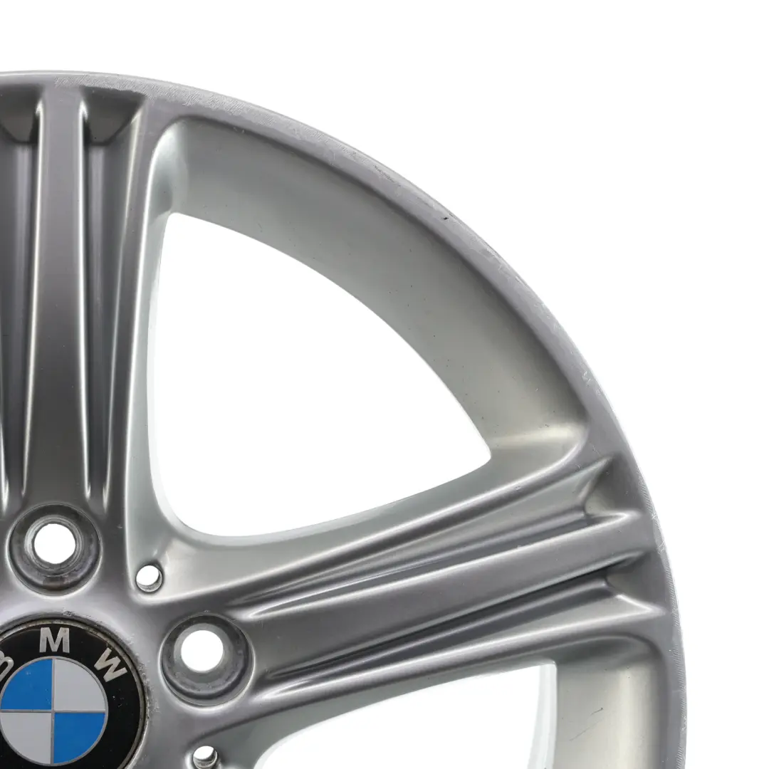 BMW F30 F31 F32 Silver Alloy Wheel Rim 17" Star Spoke 393 ET:37 7,5J - SKU 6796242-4 - Part number 6796242