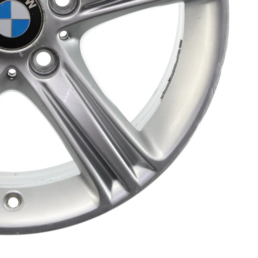 BMW F30 F31 F32 Silver Alloy Wheel Rim 17" Star Spoke 393 ET:37 7,5J - SKU 6796242-4 - Part number 6796242