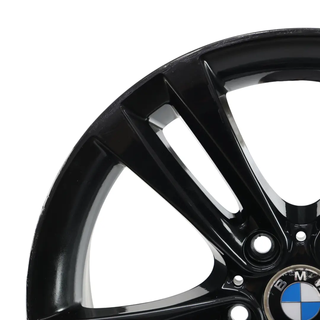 BMW F30 F31 F32 F33 Black Wheel Alloy Rim 18" ET:34 8J Double Spoke 397 - SKU 6796247-7 - Part number 6796247