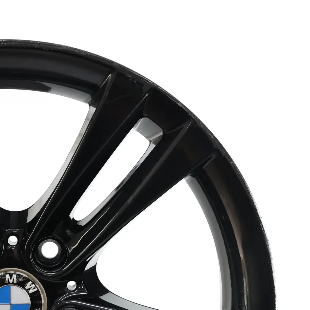 BMW F30 F31 F32 F33 Black Wheel Alloy Rim 18" ET:34 8J Double Spoke 397 - SKU 6796247-7 - Part number 6796247