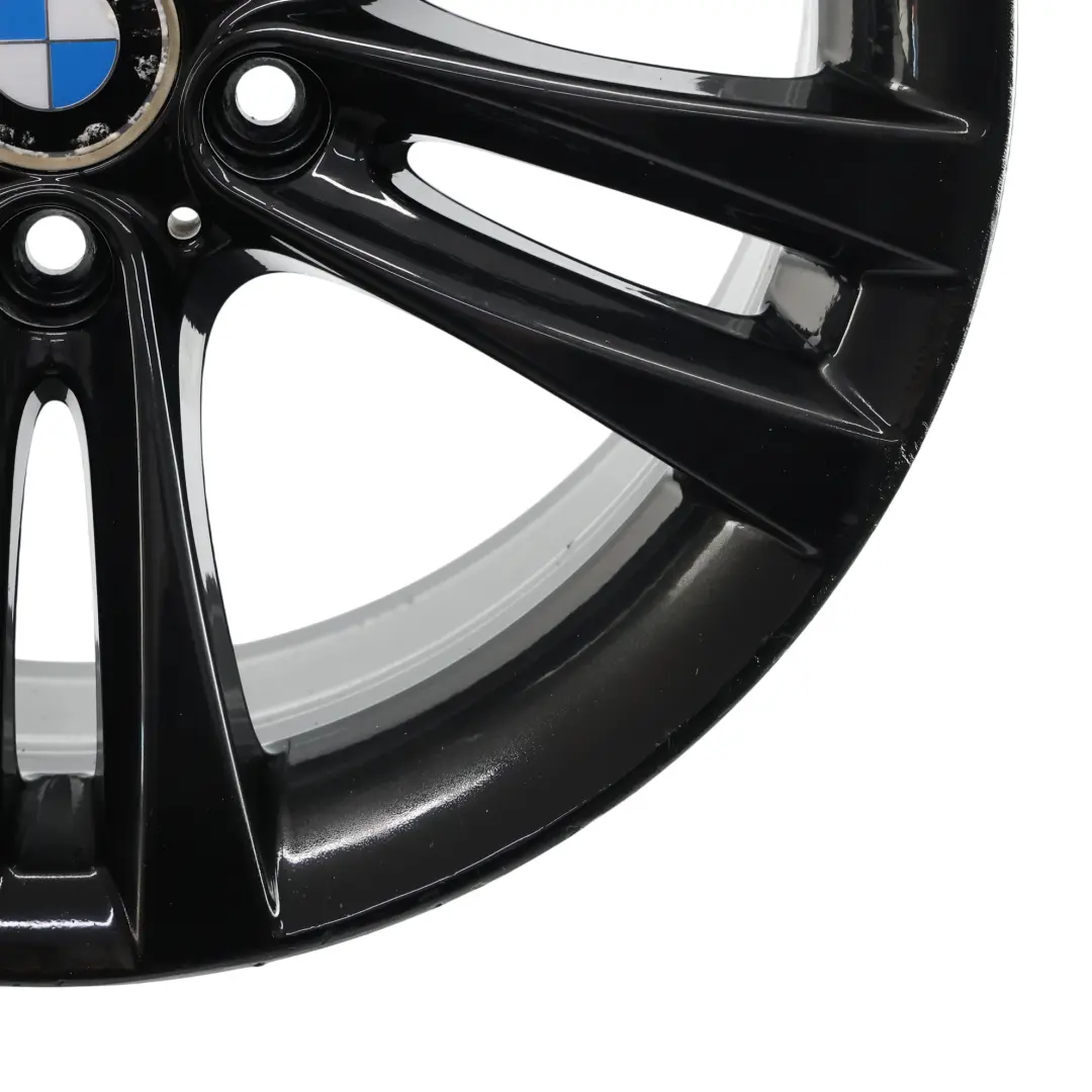 BMW F30 F31 F32 F33 Black Wheel Alloy Rim 18" ET:34 8J Double Spoke 397 - SKU 6796247-7 - Part number 6796247