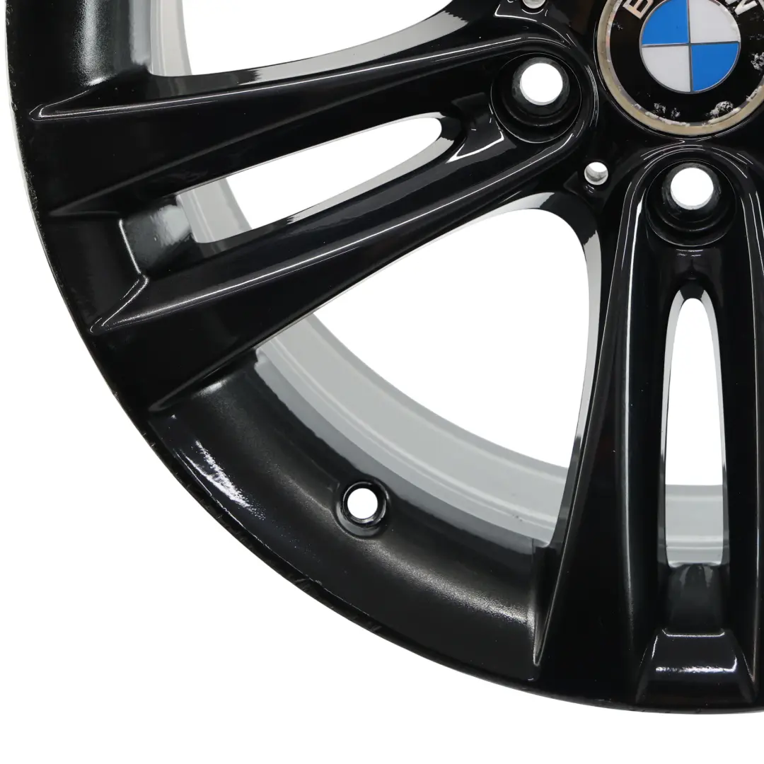 BMW F30 F31 F32 F33 Black Wheel Alloy Rim 18" ET:34 8J Double Spoke 397 - SKU 6796247-7 - Part number 6796247