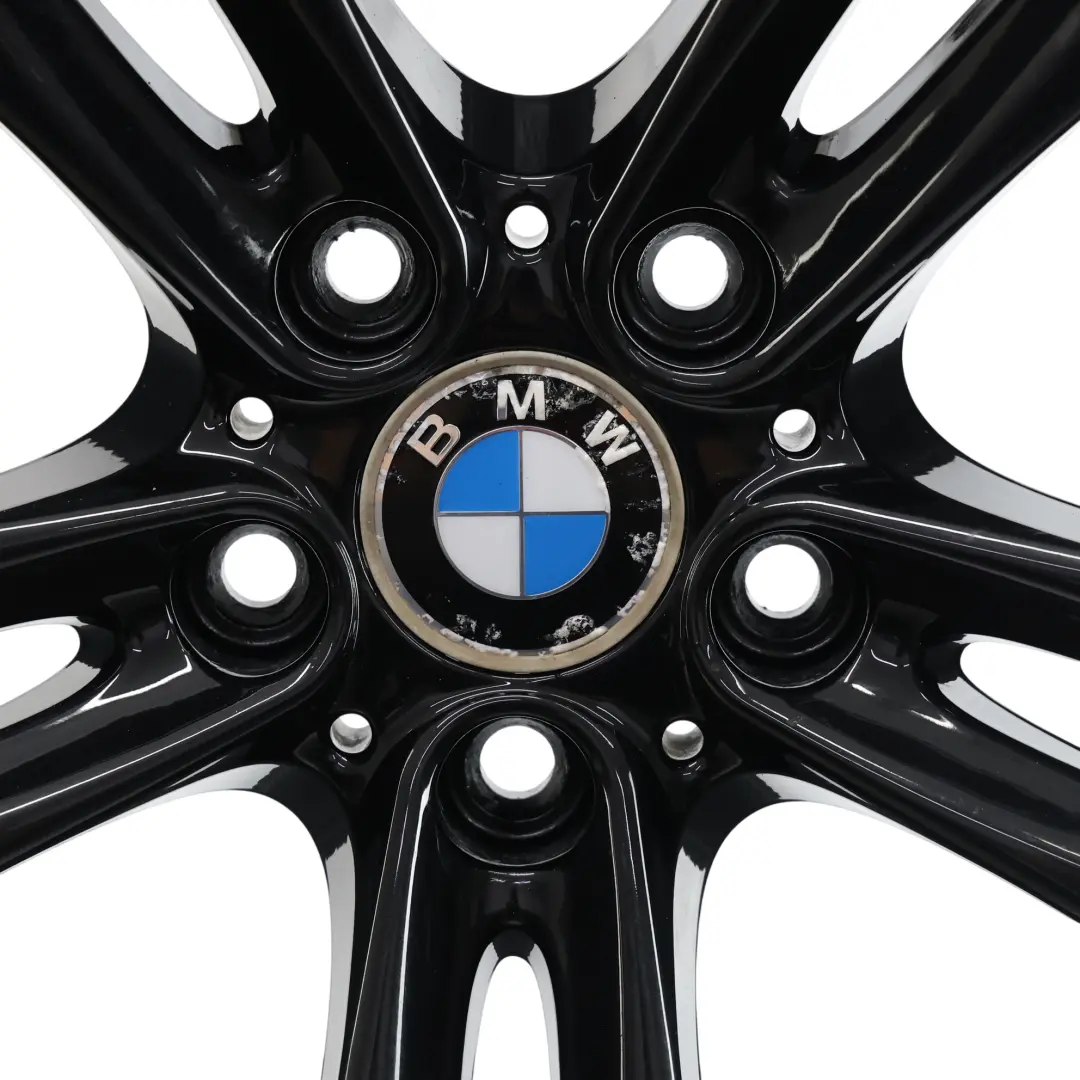 BMW F30 F31 F32 F33 Black Wheel Alloy Rim 18" ET:34 8J Double Spoke 397 - SKU 6796247-7 - Part number 6796247