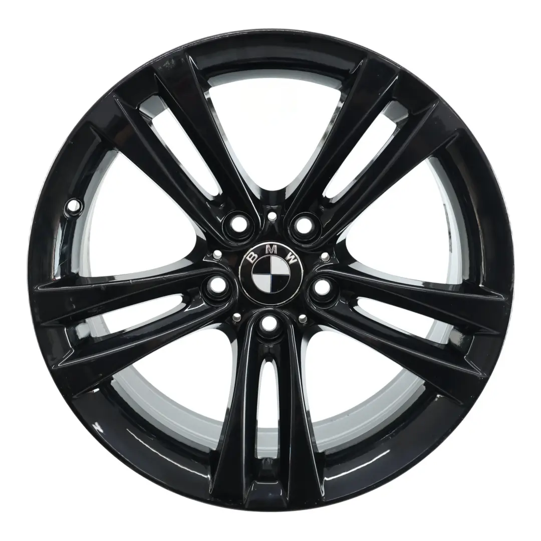 BMW F30 F31 F32 F33 Black Wheel Alloy Rim 18" 8J ET:34 Double Spoke 397 - SKU 6796247-8 - Part number 6796247