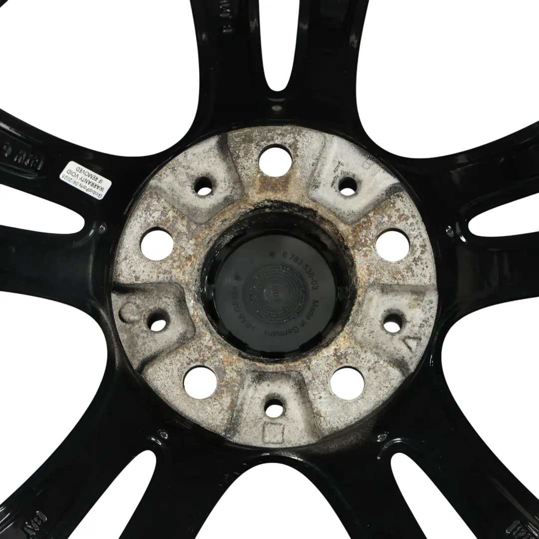 BMW F30 F31 F32 F33 Black Wheel Alloy Rim 18" 8J ET:34 Double Spoke 397 - SKU 6796247-8 - Part number 6796247