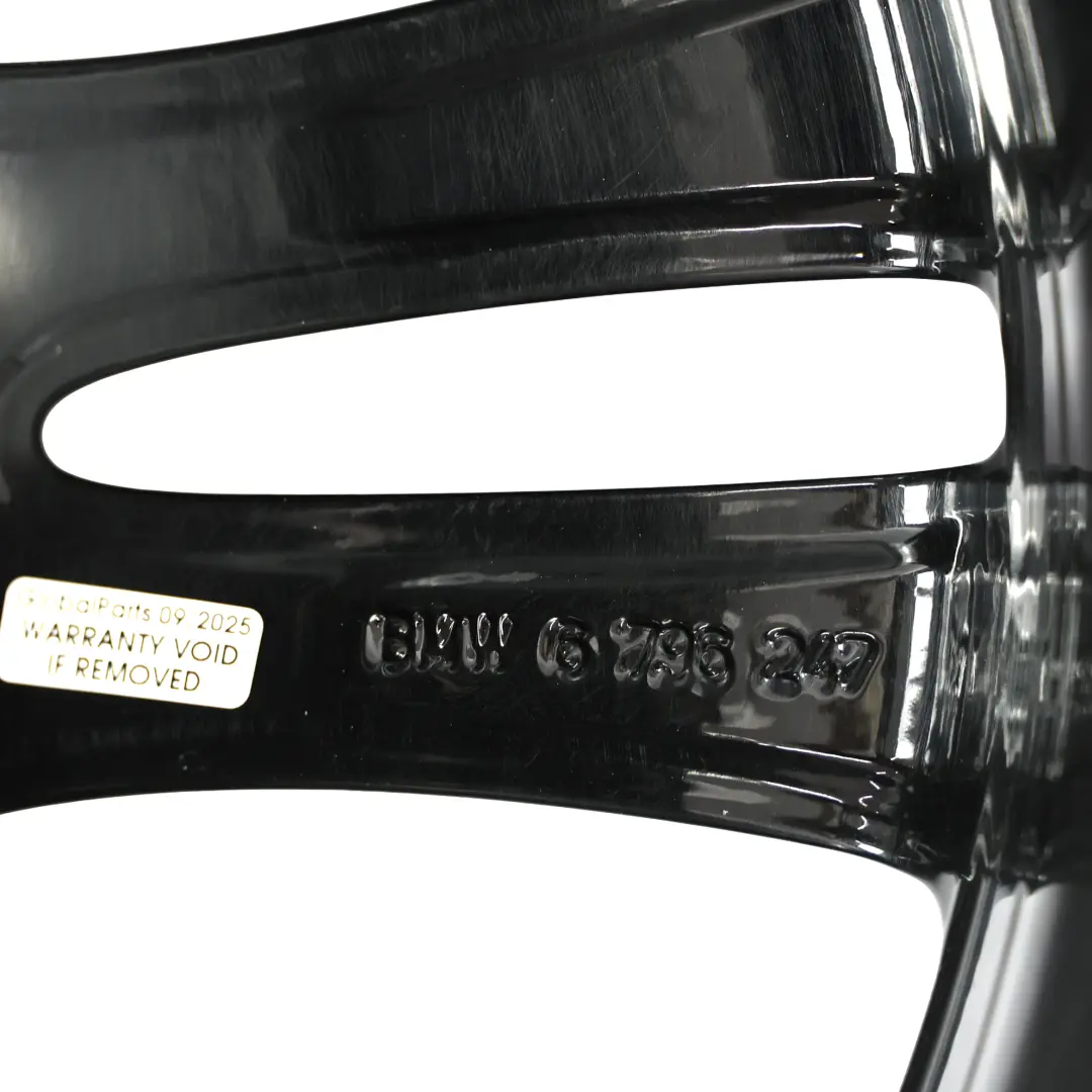 BMW F30 F31 F32 Czarna Felga Aluminiowa 18" 8J ET:34 Styling 397 - SKU 6796247-8 - Numer Części 6796247