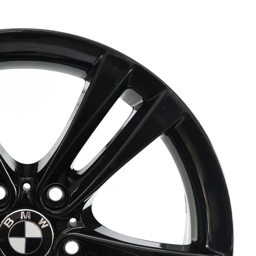 BMW F30 F31 F32 F33 Jante Alliage Noire 18" 8J ET:34 Double Spoke 397 - SKU 6796247-8 - Numéro de pièce 6796247