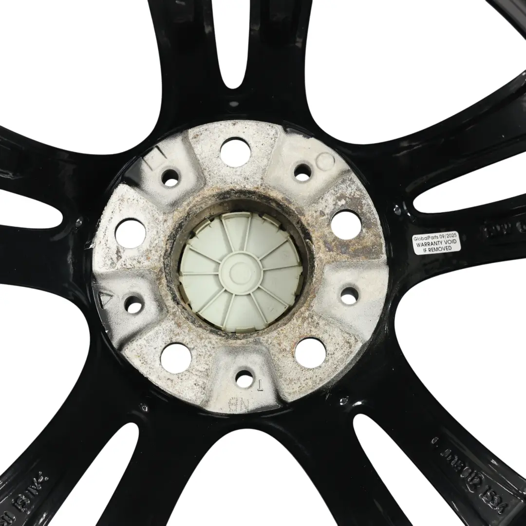 BMW F30 F31 F32 F33 Black Wheel Alloy Rim 18" 8J ET:34 Double Spoke 397 - SKU 6796247-9 - Part number 6796247