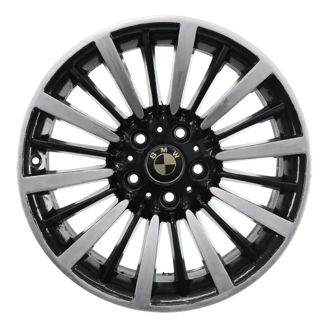 Bicolor Wheel Alloy Rim 18" 8J ET:34 Multispoke 416 to BMW F30 F31 F32 F36 with Part number 6796249 BMW F30 F31 F32 F36 Bicolor Wheel Alloy Rim 18" 8J ET:34 Multispoke 416 - SKU 6796249-10 - Part number 6796249