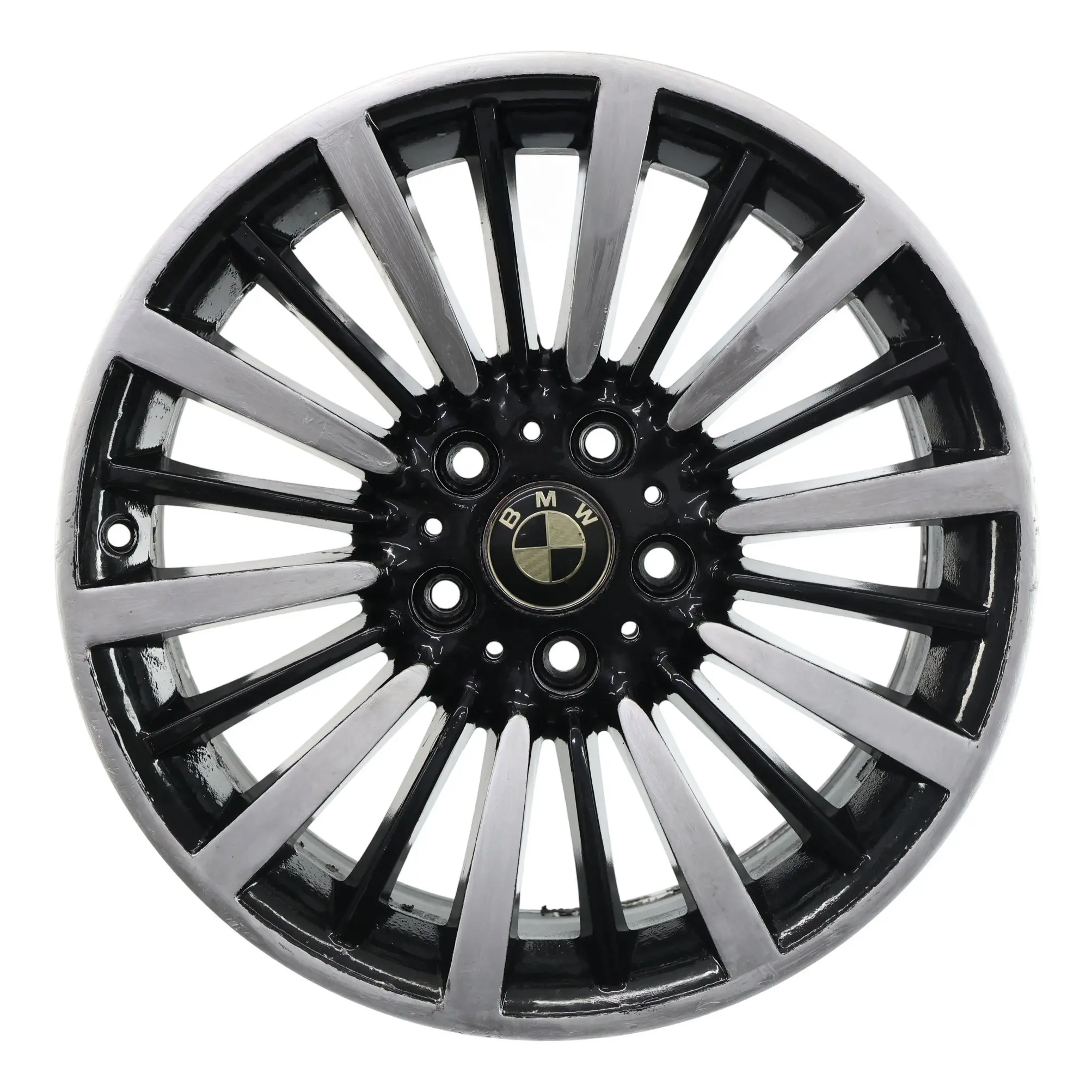 BMW F30 F31 F32 F36 Bicolor Wheel Alloy Rim 18" 8J ET:34 Multispoke 416 6796249
