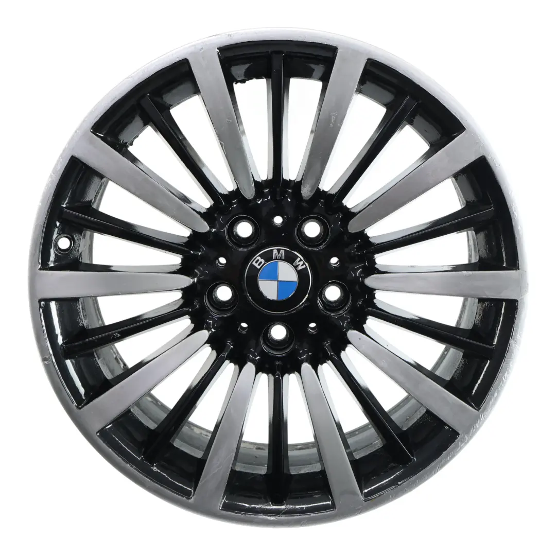 Bicolor Wheel Alloy Rim 18" 8J ET:34 Multispoke 416 to BMW F30 F32 with Part number 6796249 BMW F30 F32 Bicolor Wheel Alloy Rim 18" 8J ET:34 Multispoke 416 - SKU 6796249-8 - Part number 6796249