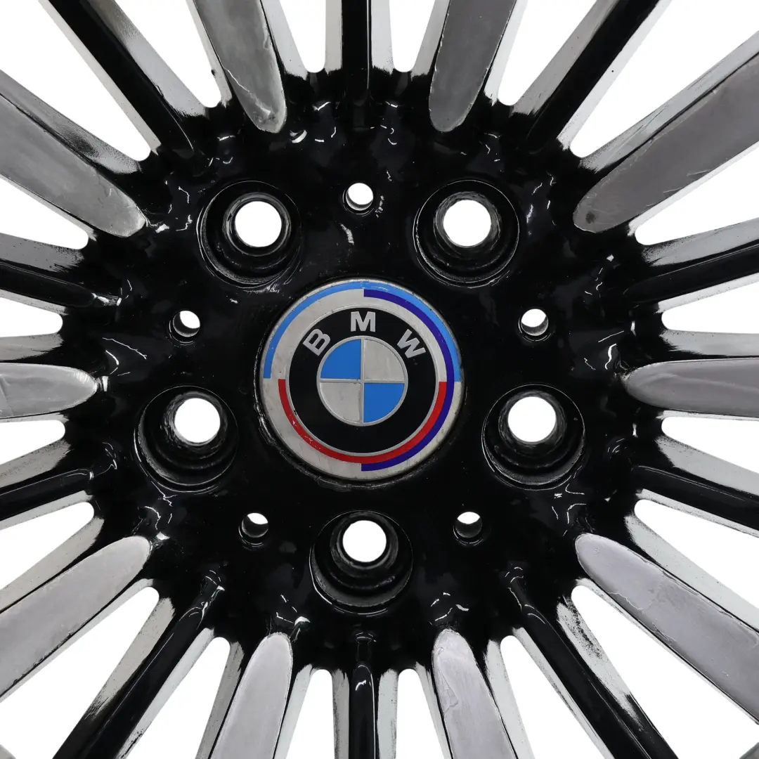 Bicolor Wheel Alloy Rim 18" 8J ET:34 Multispoke 416 to BMW F30 F32 with Part number 6796249 BMW F30 F32 Bicolor Wheel Alloy Rim 18" 8J ET:34 Multispoke 416 - SKU 6796249-9 - Part number 6796249