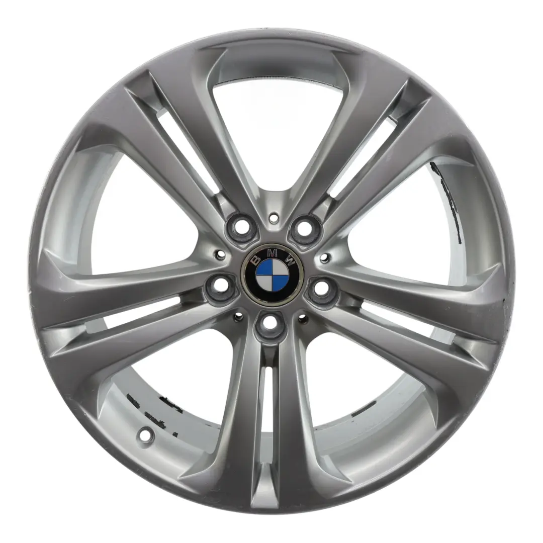 BMW F30 F31 F32 Silver Alloy Wheel Rim 19" 8,5J Double Spoke 401 ET:47 - SKU 6796257-2 - Part number 6796257
