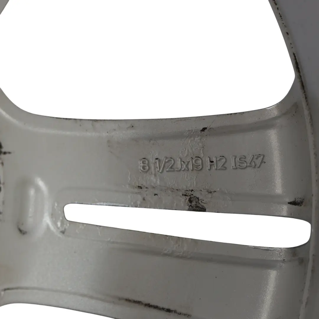 BMW F30 F31 F32 Srebrna Felga Aluminiowa 19" 8,5J 401 ET:47 - SKU 6796257-2 - Numer Części 6796257