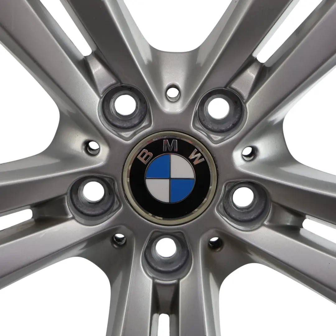 BMW F30 F31 Silberne Leicht metall felge 19" 8,5J Doppel speiche ET:47 - SKU 6796257-2 - Teilenummer 6796257