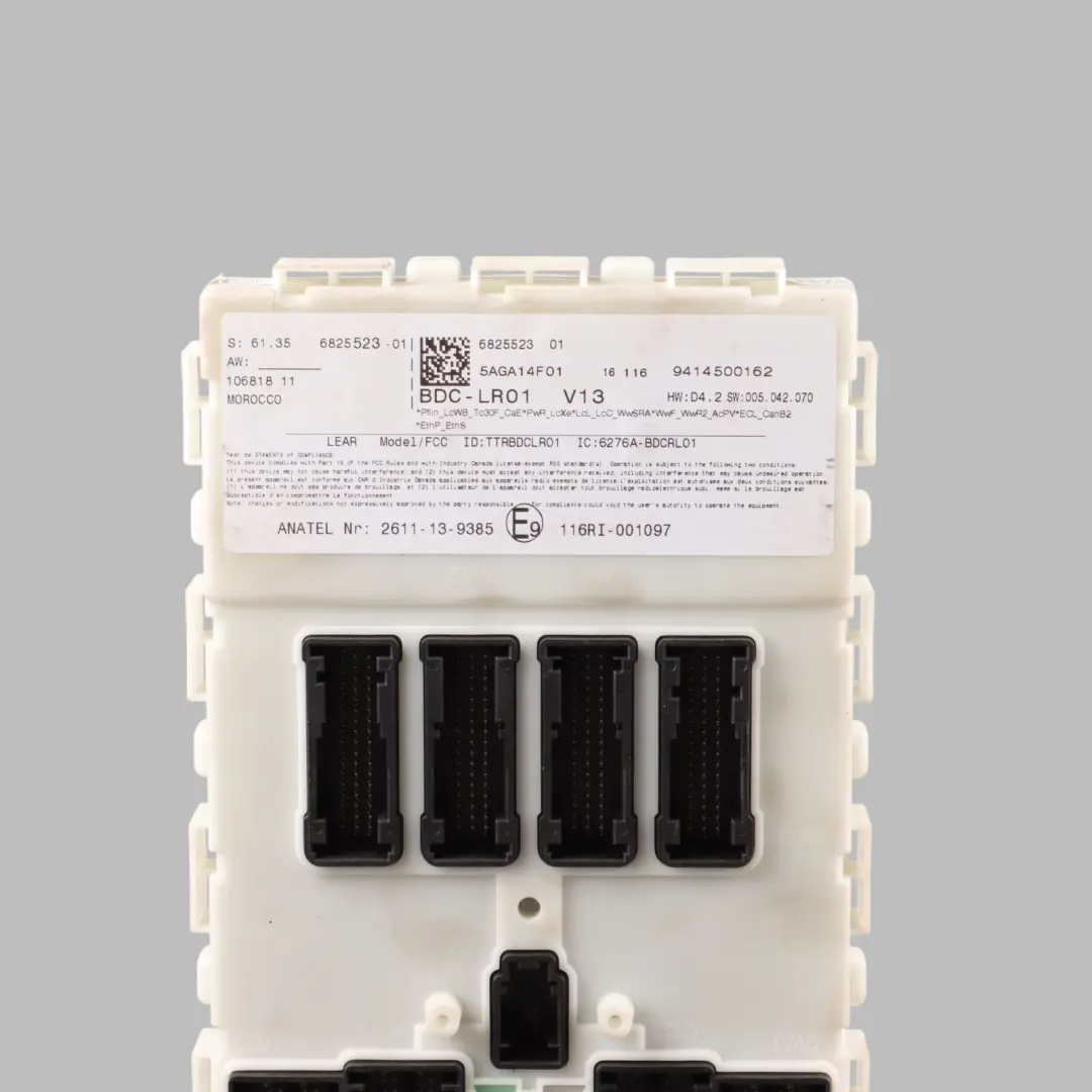 Body Domain Controller BDC Comfort Control Unit to Mini F55 F56 F57 with Part number 6825523 Mini F55 F56 F57 Body Domain Controller BDC Comfort Control Unit - SKU 6825523 - Part number 6825523