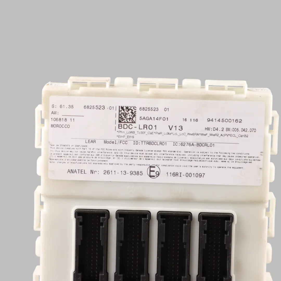 Mini F55 F56 F57 Body Domain Controller BDC Comfort Control Unit - SKU 6825523 - Part number 6825523