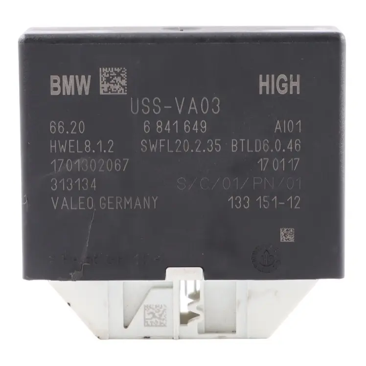 Parking Assistant Control Unit PDC Module to BMW G11 G12 G30 G31 G32 GT F90 with Part number 6841649 BMW G11 G12 G30 G31 G32 GT F90 Parking Assistant Control Unit PDC Module - SKU 6841649 - Part number 6841649