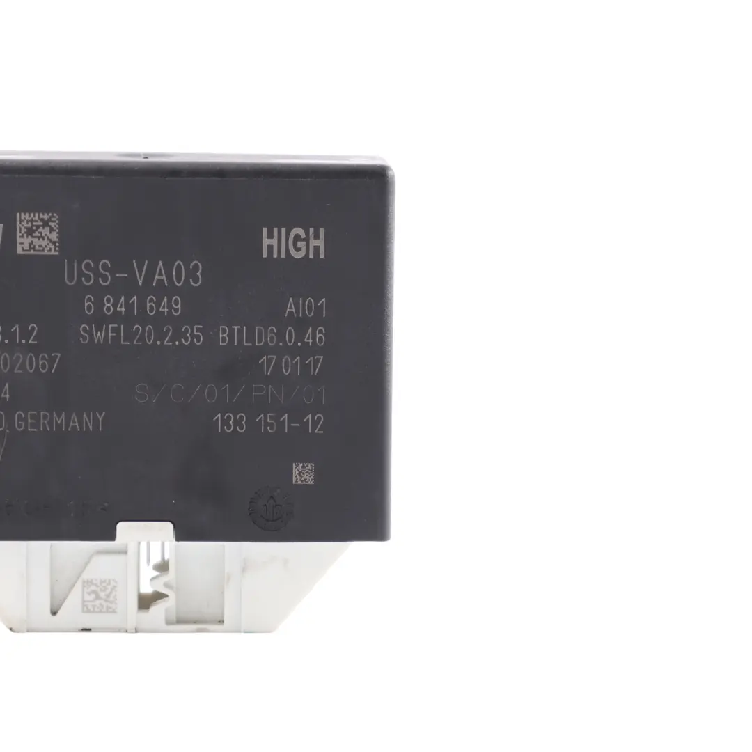 Parking Assistant Control Unit PDC Module to BMW G11 G12 G30 G31 G32 GT F90 with Part number 6841649 BMW G11 G12 G30 G31 G32 GT F90 Parking Assistant Control Unit PDC Module - SKU 6841649 - Part number 6841649