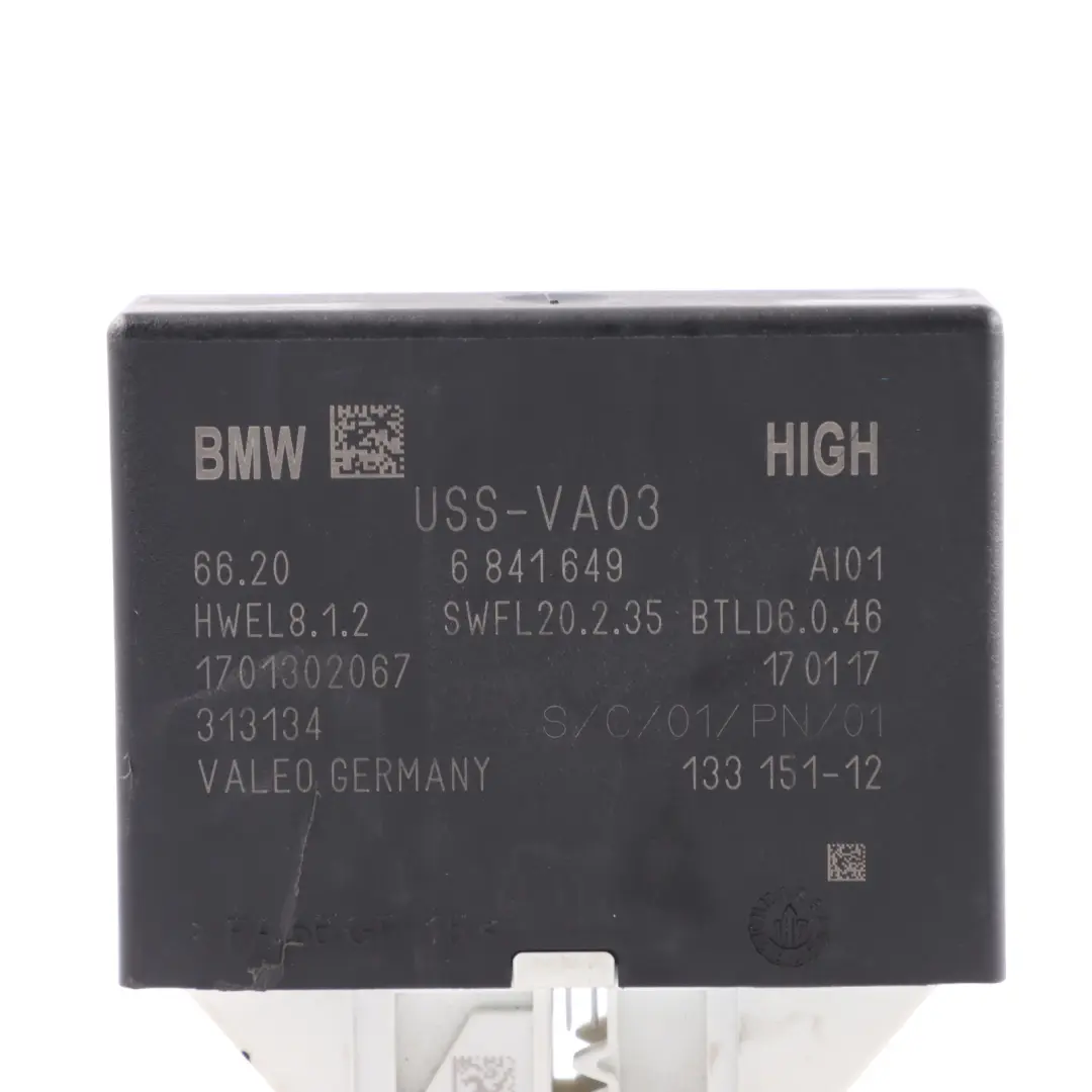 Parking Assistant Control Unit PDC Module to BMW G11 G12 G30 G31 G32 GT F90 with Part number 6841649 BMW G11 G12 G30 G31 G32 GT F90 Parking Assistant Control Unit PDC Module - SKU 6841649 - Part number 6841649