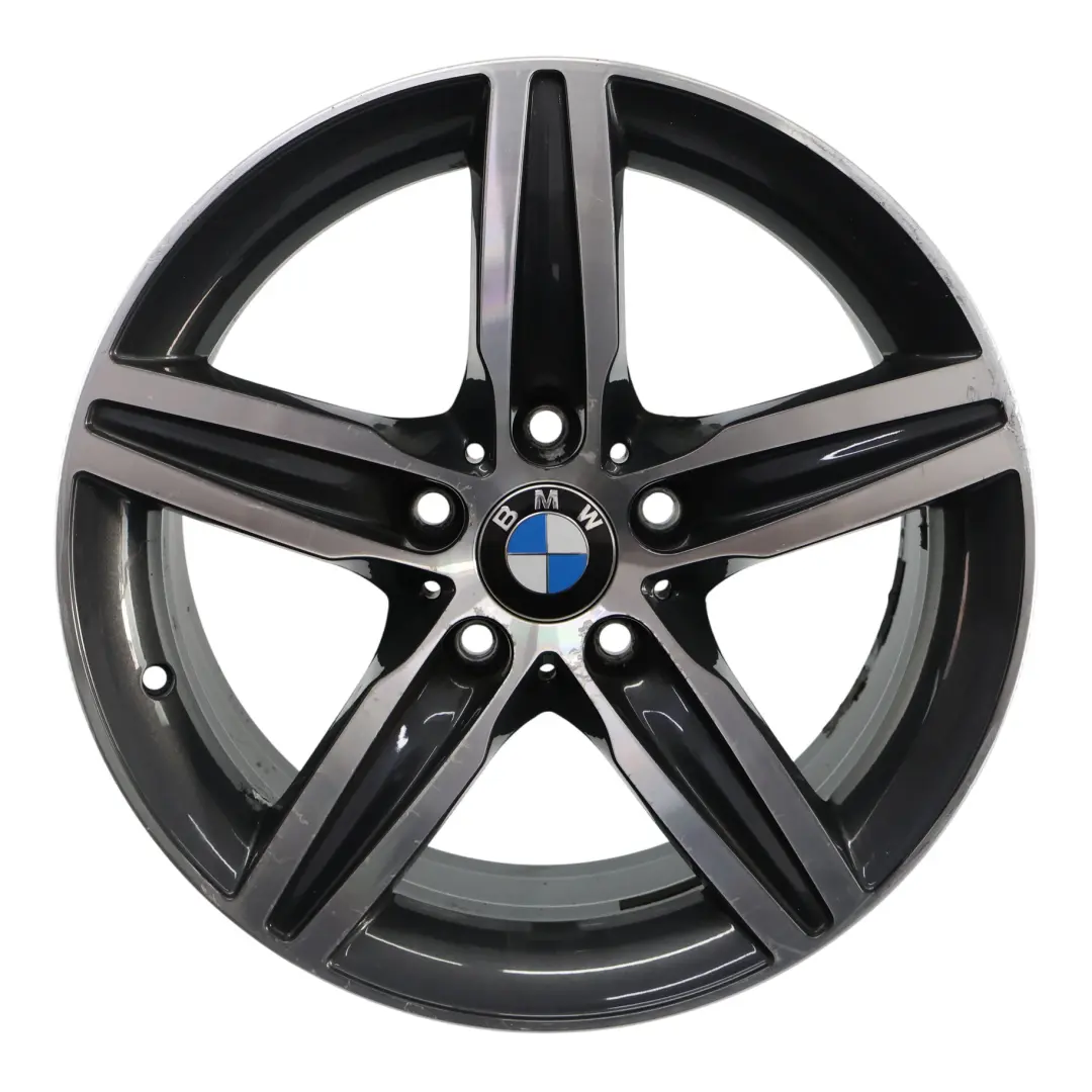 BMW F20 F21 F22 F23 Alu Felge Alufelge 17" 7,5J Stern Speiche 379 ET:43 - SKU 6850151-2 - Teilenummer 6850151