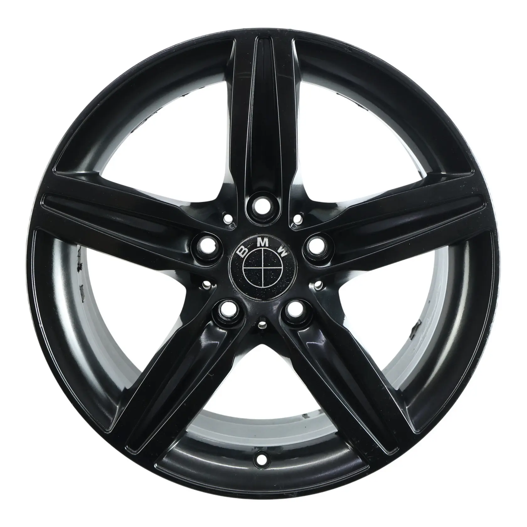 BMW F20 F21 Black Alloy Wheel Rim 17" Star Spoke 379 ET:43 7,5J 6850151
