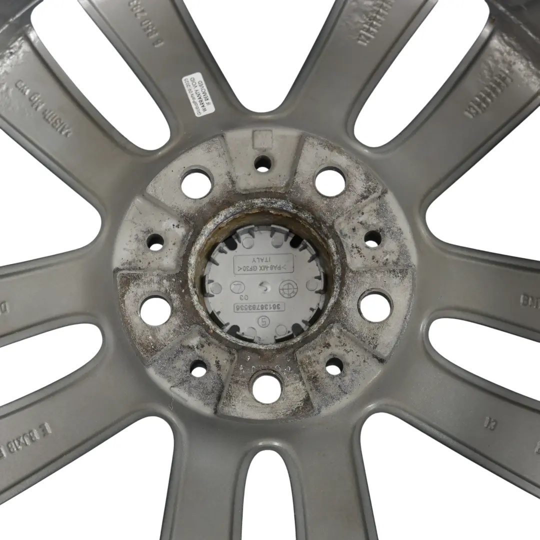 BMW X1 E84 Wheel Rim Alloy Ferric Grey 18" Double Spoke 421 8J ET:30 - SKU 6850293-3 - Part number 6850293