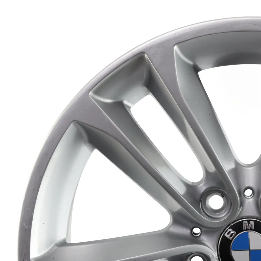 Rim Alloy Silver 18" Double Spoke 421 8J ET:30 to BMW X1 E84 Wheel with Part number 6850293 BMW X1 E84 Wheel Rim Alloy Silver 18" Double Spoke 421 8J ET:30 - SKU 6850293-5 - Part number 6850293