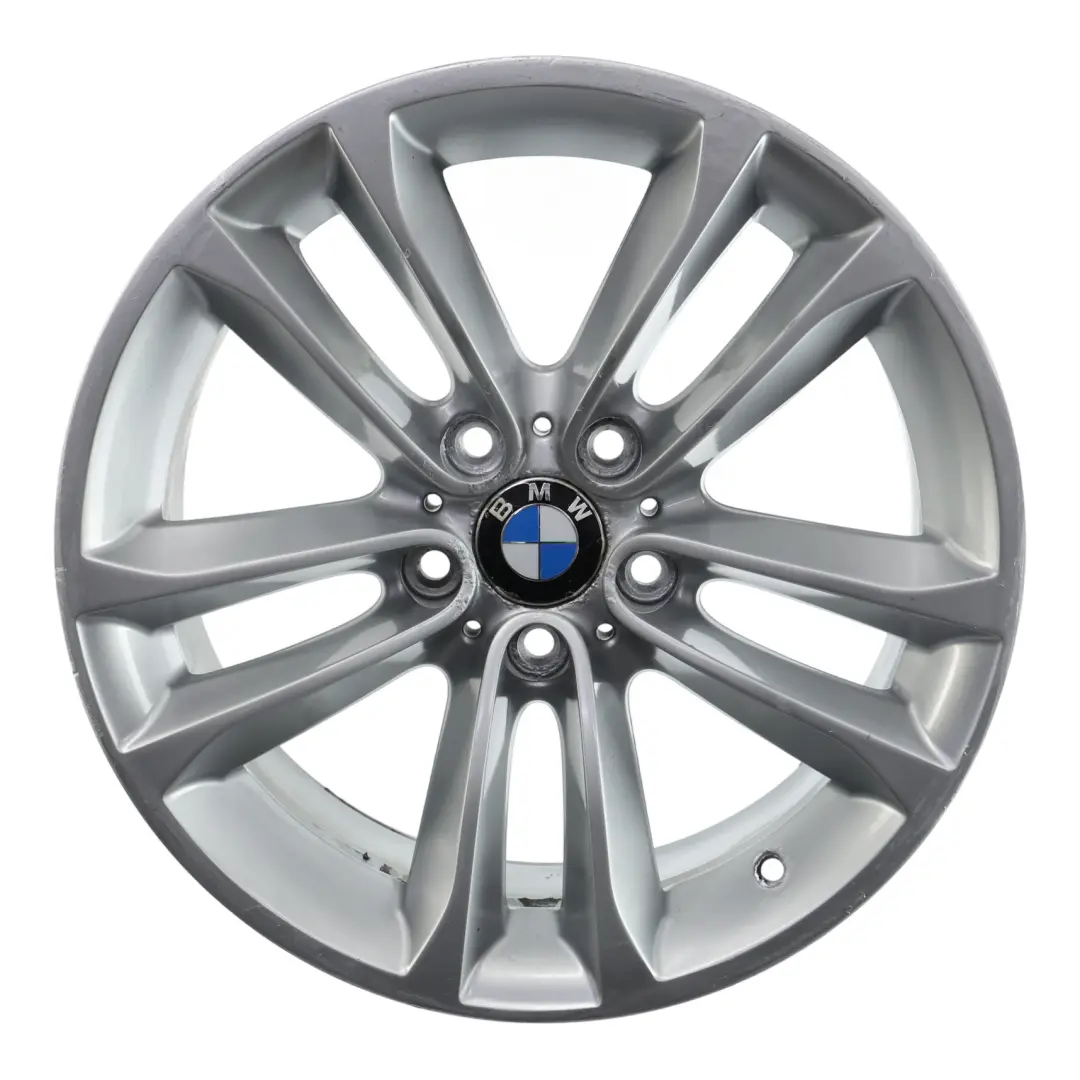 Rim Alloy Silver 18" Double Spoke 421 8J ET:30 to BMW X1 E84 Wheel with Part number 6850293 BMW X1 E84 Wheel Rim Alloy Silver 18" Double Spoke 421 8J ET:30 - SKU 6850293-6 - Part number 6850293