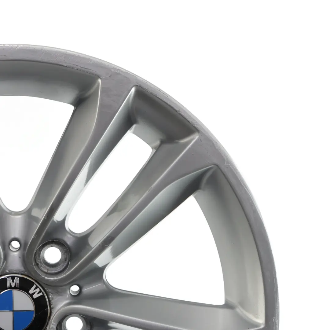 Rim Alloy Silver 18" Double Spoke 421 8J ET:30 to BMW X1 E84 Wheel with Part number 6850293 BMW X1 E84 Wheel Rim Alloy Silver 18" Double Spoke 421 8J ET:30 - SKU 6850293-6 - Part number 6850293